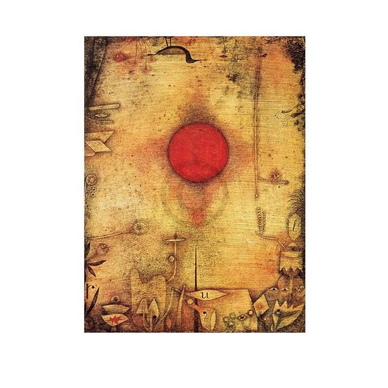 Foto van Paul klee - ad marginem kunstdruk 48x68cm