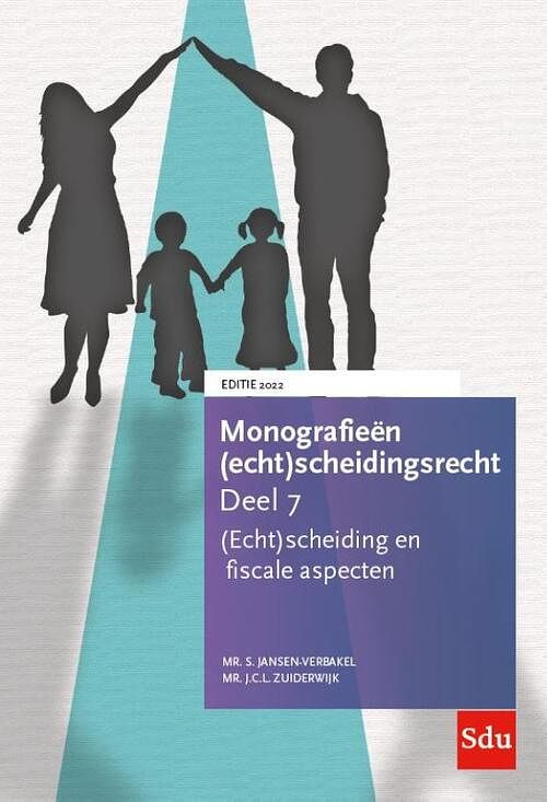 Foto van (echt)scheiding en fiscale aspecten - j.c.l. zuiderwijk, s. jansen-verbakel - paperback (9789012407946)