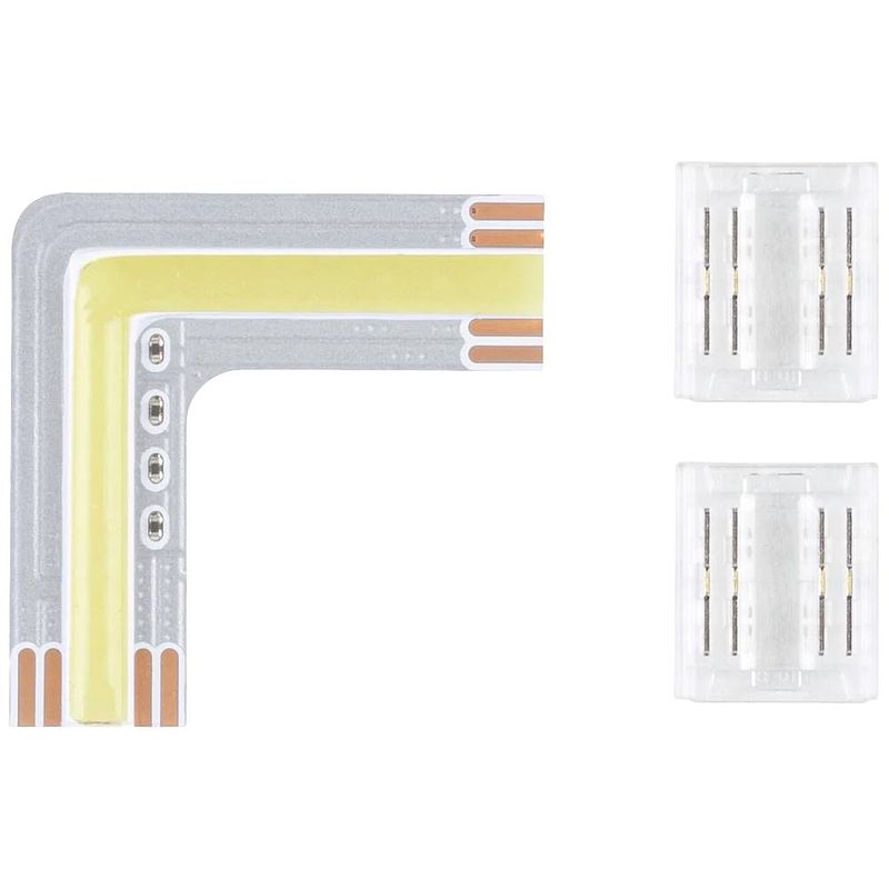 Foto van Paulmann 71117 maxled 1000 90° hoekverbinder (l x b x h) 30 x 30 x 2.3 mm 1 set(s)