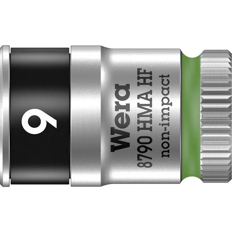 Foto van Wera 8790 hma 05003724001 dop (zeskant) dopsleutelinzetstuk 9 mm 1/4 (6.3 mm)