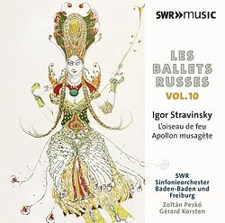 Foto van Stravinsky: les ballets russes vol. 10 - cd (0747313902088)