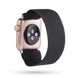 Foto van Smartphoneclip - bandje elastisch zwart - voor apple watch 38-40mm