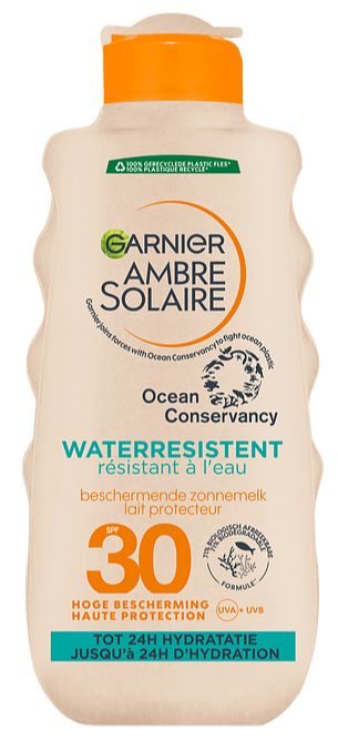 Foto van Garnier ambre solaire spf30 zonnemelk