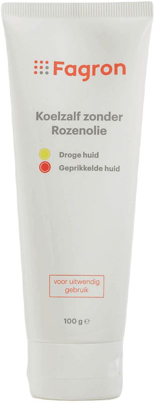 Foto van Fagron koelzalf zonder rozenolie