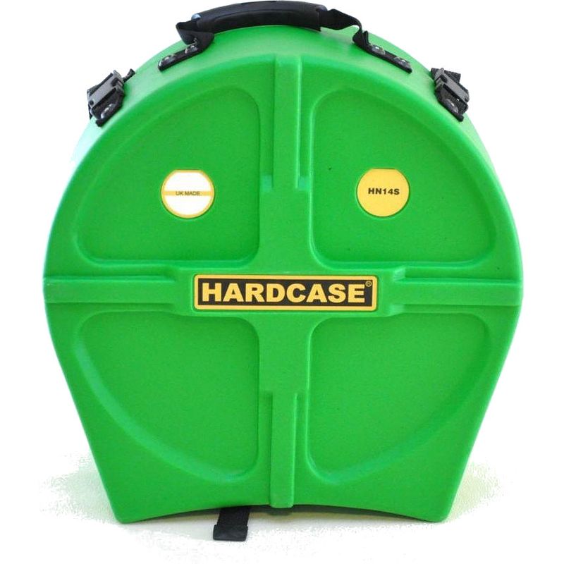 Foto van Hardcase hnp14s-lg light green 14 inch snaredrum koffer