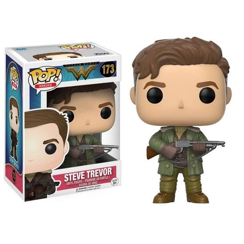 Foto van Beeldje funko pop! wonder woman: steve trevor