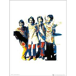 Foto van Gbeye the beatles psychadelic kunstdruk 50x70cm