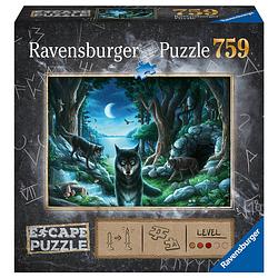 Foto van Ravensburger escape 7 curse of the wolves - 759 stukjes