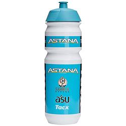 Foto van Tacx bidon astana wit/blauw 750 ml