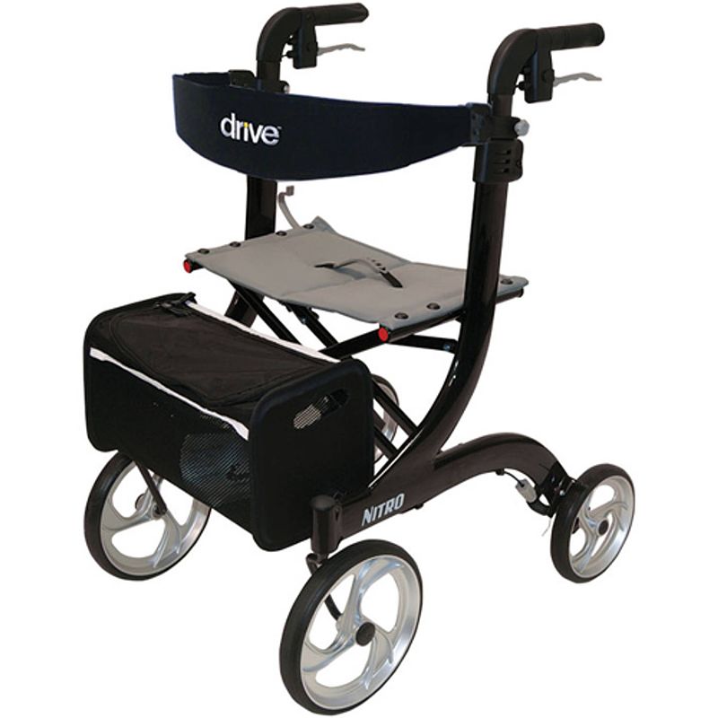 Foto van Rollator drive nitro zwart medium