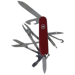 Foto van Victorinox deluxe tinker 1.4723 zwitsers zakmes aantal functies: 17 rood