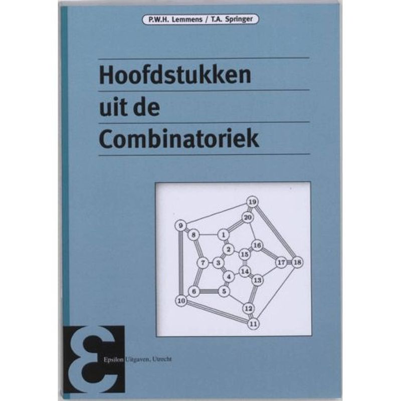 Foto van Hoofdstukken uit de combinatoriek - epsilon