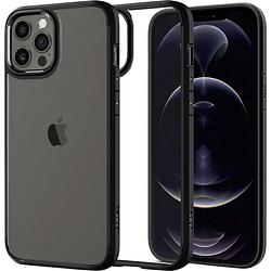 Foto van Spigen hybrid case apple iphone 12 pro max zwart