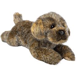 Foto van Pluche knuffel dieren border terrier hond 30 cm - knuffel huisdieren