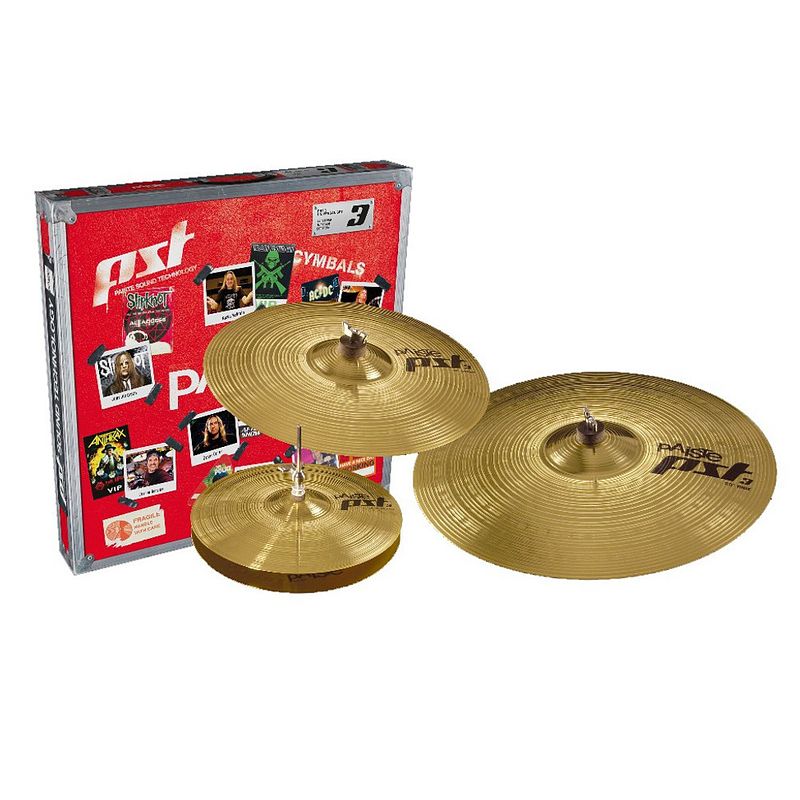 Foto van Paiste pst3 universal bekkenset