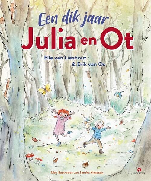 Foto van Een dik jaar julia en ot - elle van lieshout, erik van os - hardcover (9789047630197)