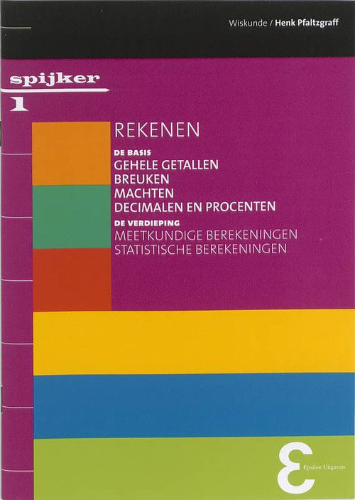Foto van Rekenen - h. pflatzgraff - paperback (9789050411110)
