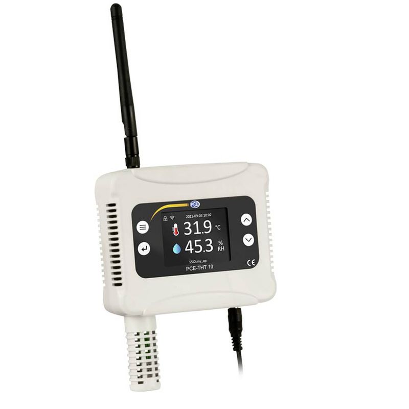 Foto van Pce instruments pce-tht 10 vocht datalogger, temperatuur datalogger