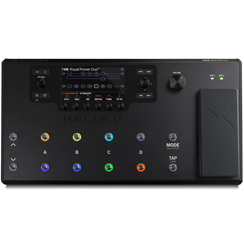 Foto van Line 6 helix lt multi-effectprocessor