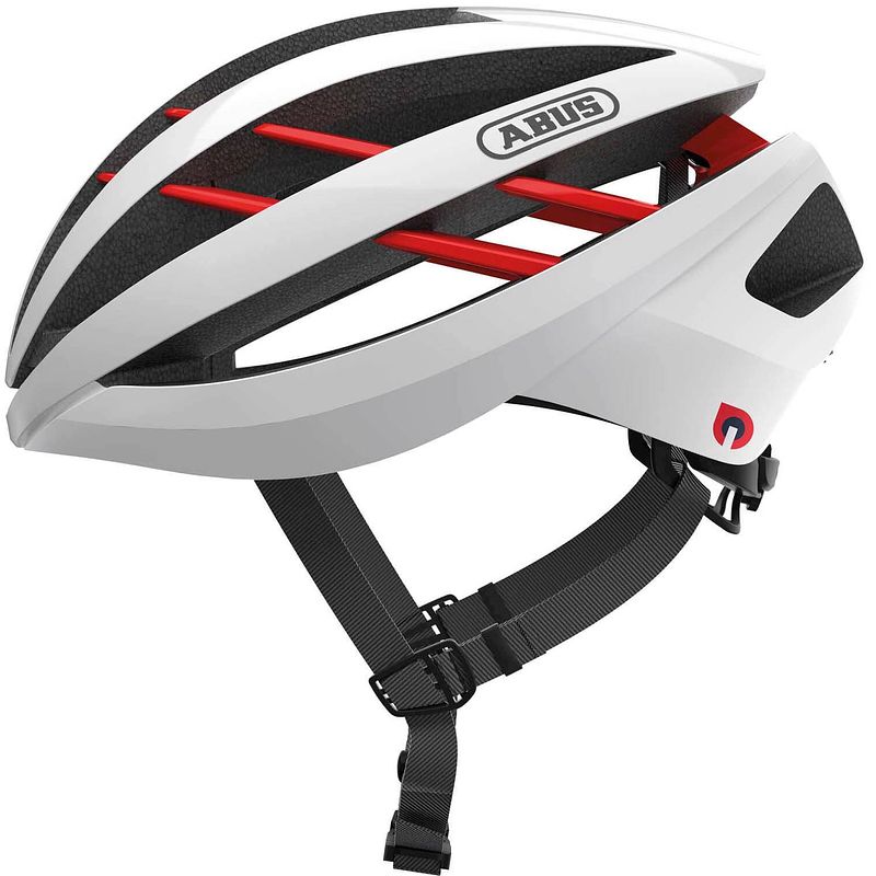 Foto van Abus helm aventor quin polar white m 54-58cm