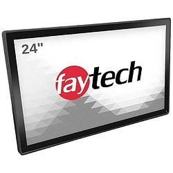Foto van Faytech 1010502315 touchscreen monitor energielabel: g (a - g) 61 cm (24 inch) 1920 x 1080 pixel 16:9 3.5 ms hdmi, dvi, vga, hoofdtelefoon (3.5 mm jackplug),