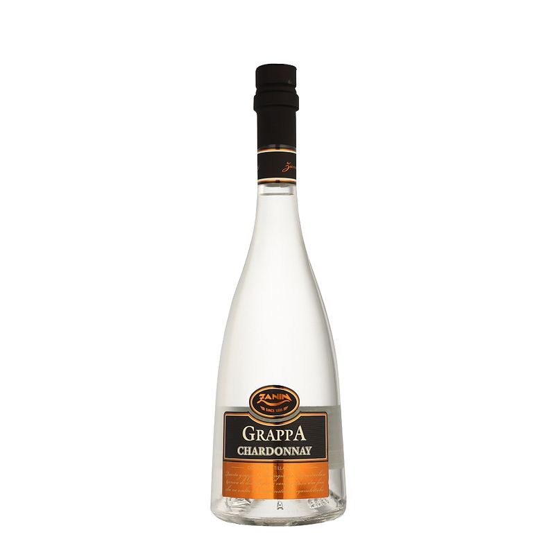 Foto van Grappa regadin chardonnay 70cl gedistilleerd