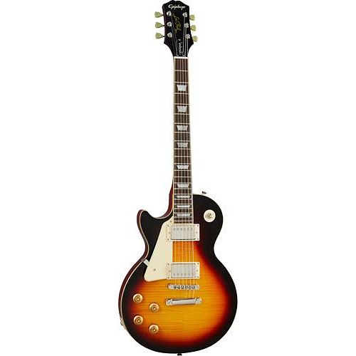 Foto van Epiphone les paul standard 's50s vintage sunburst lh linkshandige elektrische gitaar