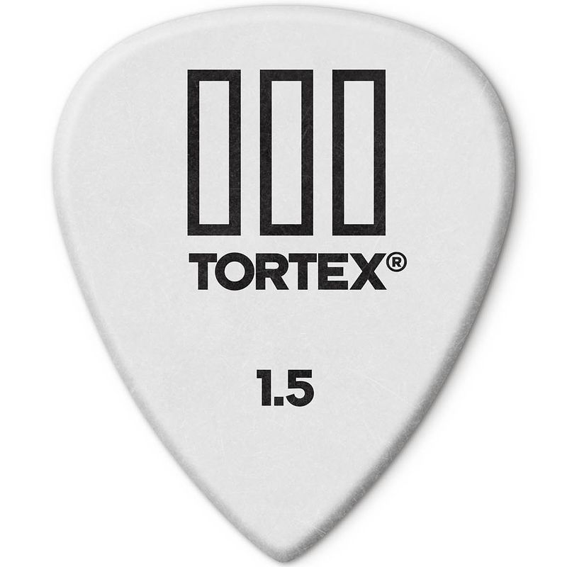 Foto van Dunlop tortex tiii 1.50mm plectrum