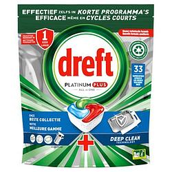 Foto van Dreft platinum plus all in one vaatwastabletten, fresh herbal breeze bij jumbo