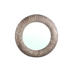 Foto van Ptmd arenza gold iron mirror with stripes round