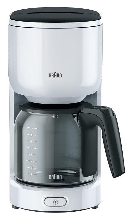 Foto van Braun kf3120 wh koffiefilter apparaat wit