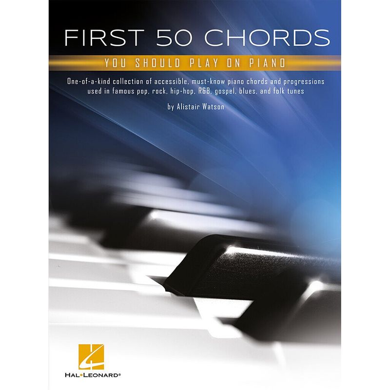 Foto van Hal leonard first 50 chords you should play on piano