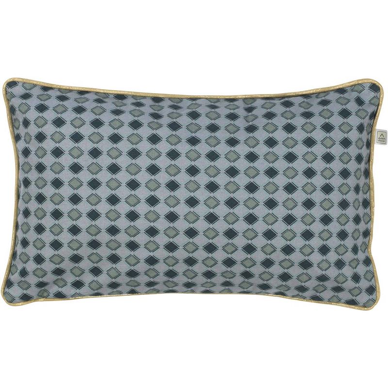 Foto van Dutch decor kussenhoes ruben 30x50 cm jade multi