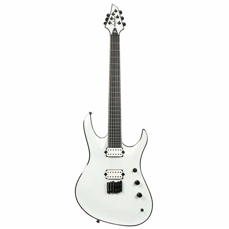 Foto van Jackson chris broderick soloist ht6 transparant white eb