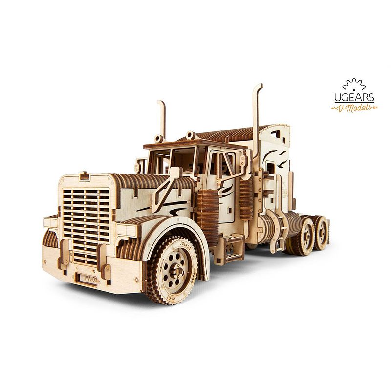 Foto van Ugears houten modelbouw - heavy boy truck vm-03