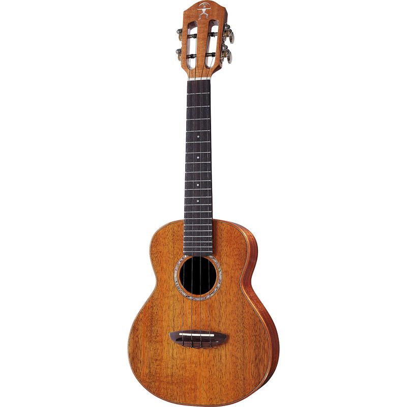 Foto van Anuenue hawaiian koa ii concert electro ukulele ea concert ukelele met gigbag