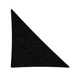 Foto van Sunfighter s 90 graden driehoek 3x3x4,2 zwart met bevestigingsset