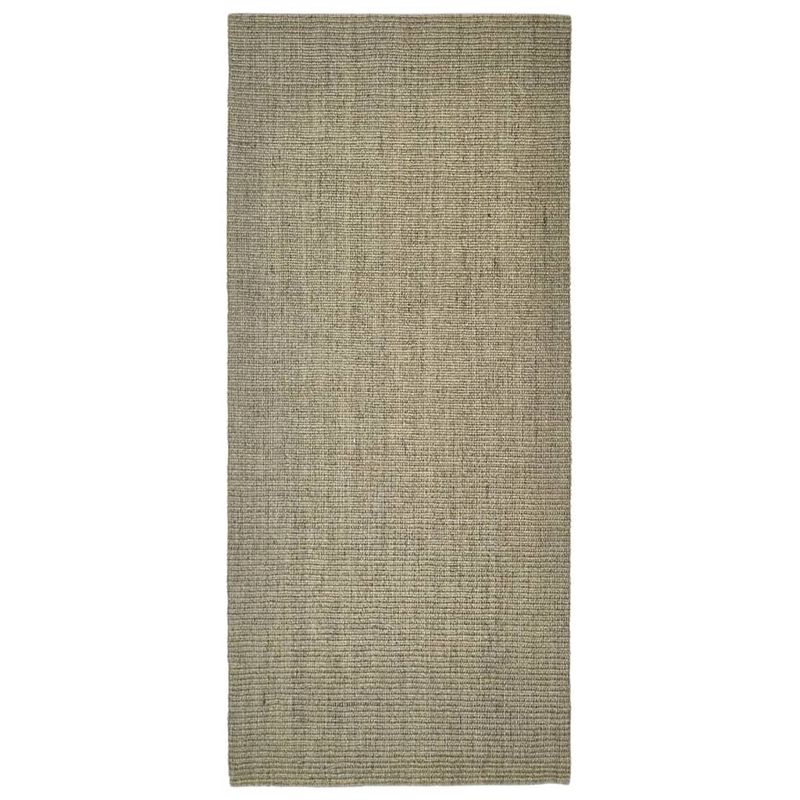 Foto van The living store sisal krabmat taupe - 66x150 cm - duurzaam - meerdere toepassingen