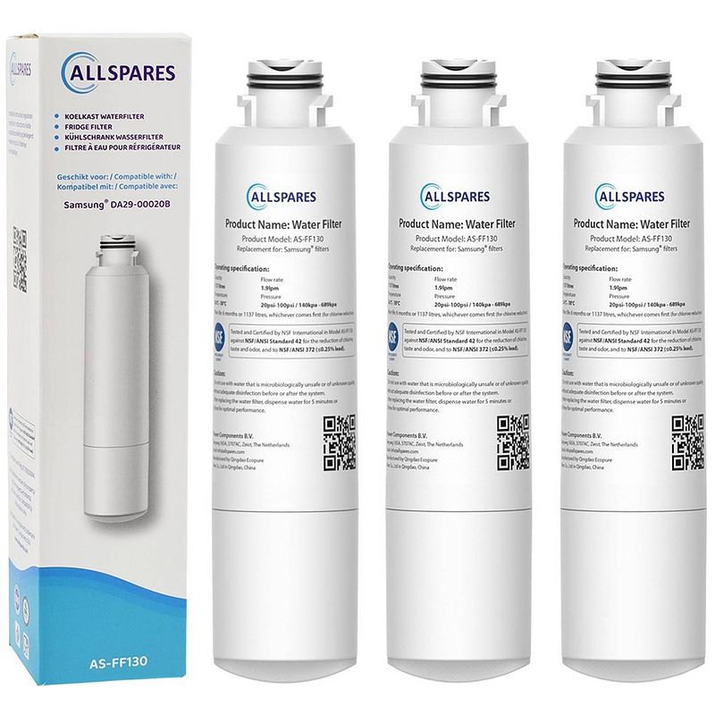 Foto van 3x samsung waterfilter da29-00020b van allspares