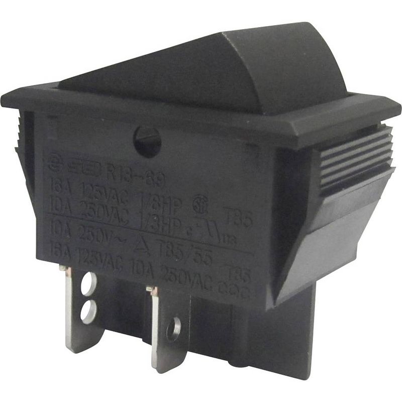 Foto van Tru components wipschakelaar tc-r13-69a-01 250 v/ac 10 a 2x uit/aan continu 1 stuk(s)