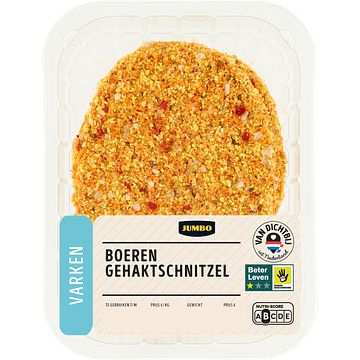 Foto van Jumbo boeren gehaktschnitzel 2 stuks