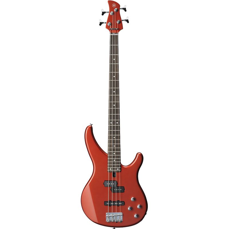 Foto van Yamaha trbx204 bright red metallic actieve basgitaar