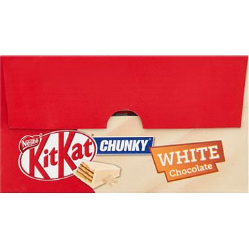 Foto van Kitkat chunky white 24 x 40g bij jumbo
