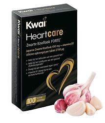 Foto van Kwai heartcare zwarte knoflook forte tabletten