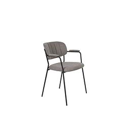 Foto van Anli style armchair jolien black/grey