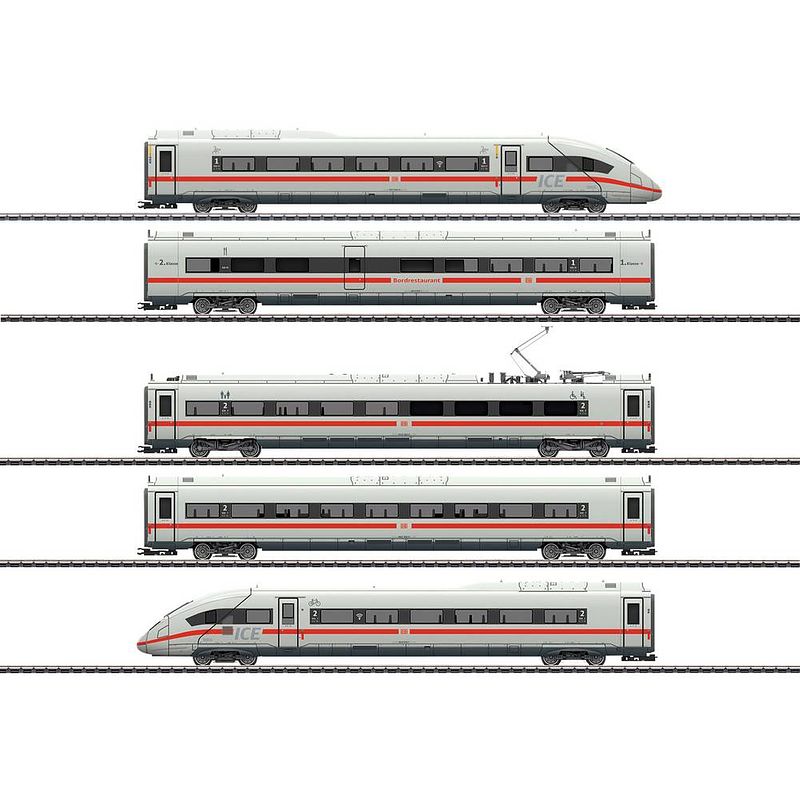 Foto van Märklin 39714 h0 treinstel ice 4 (br 412/812) van de db ag ice 4