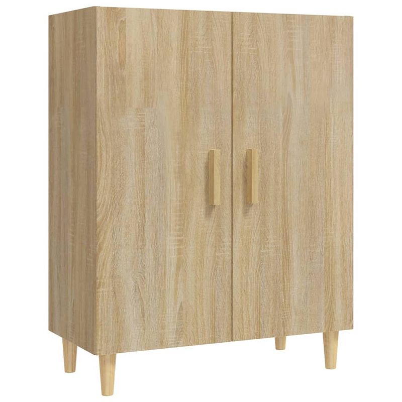 Foto van Vidaxl dressoir 70x34x90 cm bewerkt hout sonoma eikenkleurig