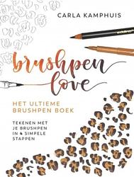 Foto van Het ultieme brushpenboek - carla kamphuis - ebook (9789043921053)