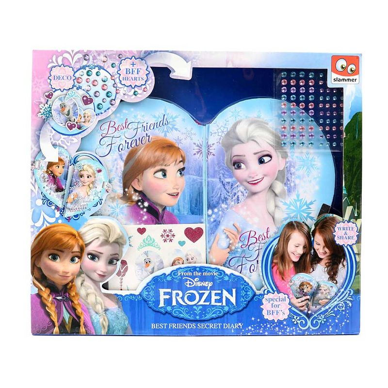 Foto van Frozen bff hart dagboekset