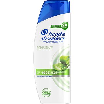 Foto van Head & shoulders sensitive antiroos shampoo 300ml dagelijks gebruik. schoon gevoel bij jumbo